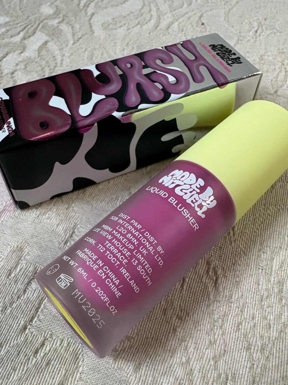 Made by Mitchell BLURSH Liquid Cream Blush in Cowabunga BNIB